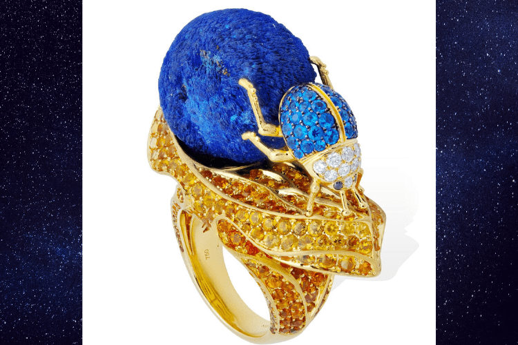 17.Lydia Courteille Dung Beetle animal Jewelry