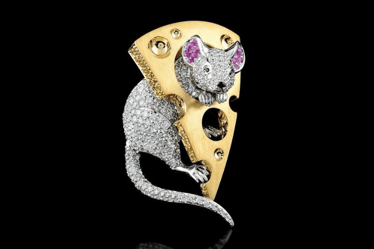 9. MasterExclusive Jewelry ring mouse